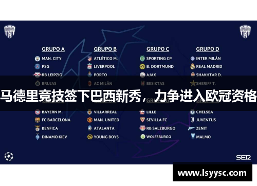 马德里竞技签下巴西新秀，力争进入欧冠资格